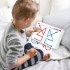 Brain Training Cards for Kids, 40 Reusable Levels for Left & Right Brain Development, Fine Motor Skills & Hand-Eye Coordination, Parent-Child Interaction Learning Game, Ages 5+ (10 Cards + Pen Eraser) view 3