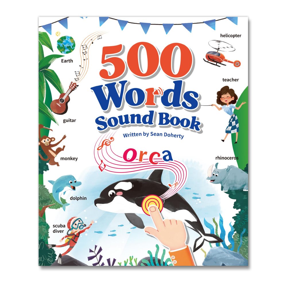 Timetome 500 Words Sound Book for Kids