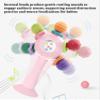 Baby Rattle Toys,Baby Teether Teething Toys for Babies 0 3 6 9 12 18 Months,Baby Sensory Toy for 0-6 6-12 Months, Montessori Early Education,Manhattan Ball,Grasp Training Toy (Pink) view 2