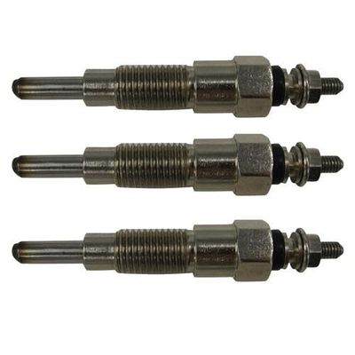 CLOTH AND BLOOM for 3 Glow Plugs Set Fits Kubota 15261-65513 B5001 B5100 B6100 B7100 RC-15FD RC-20