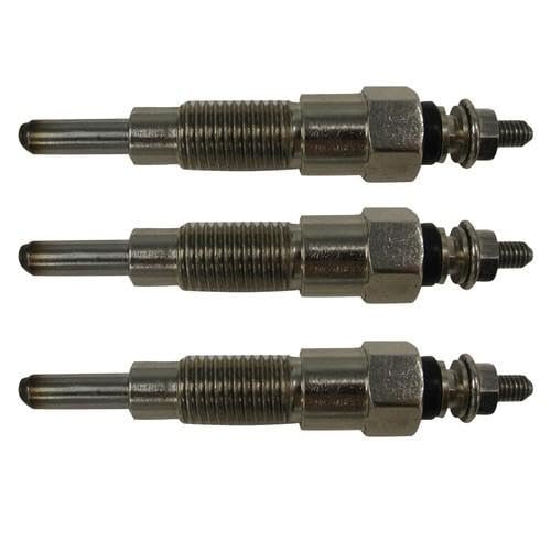 CLOTH AND BLOOM for 3 Glow Plugs Set Fits Kubota 15261-65513 B5001 B5100 B6100 B7100 RC-15FD RC-20