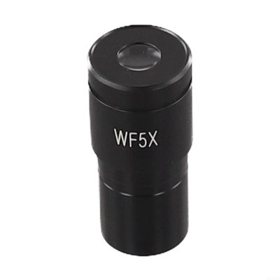 23.2mm Wide-Angle Microscope Eyepiece with 5X to 25X Adjustable Magnification, Durable Full Metal Construction for Biological Microscopes, Wide Field of View(WF5X)