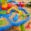 Novaluki Sand and Water Table for Toddlers 3-5, Kids Outdoor Activity Water Tables with Beach Fun Sand Toy, Summer Outside Toys Water Playset for Toddler Boys Girls Ages 2 3 4 5 6 7 8 view 4