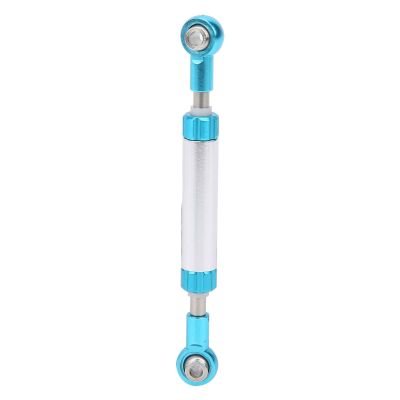 Aluminum Alloy Adjustable SERVO Steering Link Rod IMPROVING Performance AXIAL SCX10 1/10 RC Crawler (74-80mm)