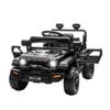 12v Ride on Car for Kids with Parent Remote Control, Electric Power Wheel Car w/ 2 Speeds, Spring Suspension, Music, LED Lights & Safety Belt - Toddler Ride on Toy Car for Age 3+Black view 1