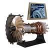 1/20 Scale TR900 Engine Model Kit, Trent 900 Aircraft Turbofan Engine DIY Assembly Functional Model for Adults, Collectible Desk Deco for Hobbyists (150+PCS) view 1