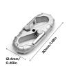 For Traxxas For TRX4 For Axial For SCX10 1/10 RC Crawler Car Upgrade Parts Metal Tow Hook Trailer Rescue Rc Models Accessories(Silver) view 2