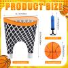 Leitee 11 Pcs Granny Pants Yard Game Basketball Games Set Oversized Pants with Bouncy Balls and Air Pump Outdoor Tossing for Basketball Party Supplies Sport Play Adults Fun Family Reunion Gatherings view 2