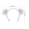 AwnsIMfreien Bear Headband, Bear Ears Headband for Girls Cute Cartoon Plush Decorative Dustproof Ears Costume for Cosplay Party Makeup Washing Face, Style 1 view 2