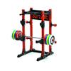 1/12 Scale Mini Gym Workout Equipment with Barbell, Rack & Plates, Doll House Ornament Accessories Decoration Desktop Display Gift for Fitness Fans view 4