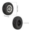 4PCS Plastic Clamp Tire Hub Inner Cotton Tire 70mm Inner Diameter 5mm For MN D90 MN98 for WPL C14 C24 C34 RC Car confident(Type B S) view 2