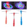 Windmill with Music, LED Music Windmill Spinner Flashing Light Up Rainbow Spinning Glow Toy Random Color, LED Spinner view 3