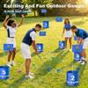 6 Holes Backyard Golf Game with 2 Adjustable Clubs, Outdoor Yard Golf Practice Game for Adults and Family, Lawn Golf Game Ideal for Camping, Party, Beach, Park view 2