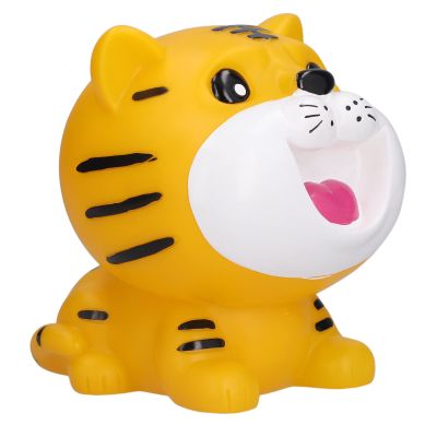 Cute Tiger Piggy Bank Cartoon Money Saving Box for Kids Bedroom Study Office (Large Hip Hop Tiger-Open Eyes)