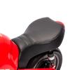 24V 300W Kids Electric Motorcycle High Speed Ride On Toy with 14" EVA Tires Dual Suspension Knob Throttle Lights and Music Electric Toy Muscle Motorcycle for Ages 6+ Red Polypropylene Red view 4