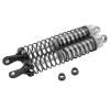 2Pcs RC 144mm Oil Filled Adjustable Shock Absorber Damper for HSP/HPI/AXIAL 1/8 RC Car (Silver) view 1