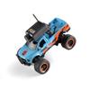 ConGamefun 1/64 Scale Mini RC Truck Model, 2.4Ghz APP Auto-Pairing Full-Proportional FPV Remote Control Monster Truck with WiFi Camera, Lights, Speed & Steering Adjustable, Gift for Adults (RTR/Blue) view 3