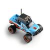ConGamefun 1/64 Scale Mini RC Truck Model, 2.4Ghz APP Auto-Pairing Full-Proportional FPV Remote Control Monster Truck with WiFi Camera, Lights, Speed & Steering Adjustable, Gift for Adults (RTR/Blue) view 4