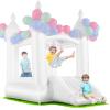 AKEYDIY Inflatable Bouncer, Indoor Bounce House for Kids, Bouncy House with Slide, Jumping House, Blower Included (Dream Bounce House) view 1