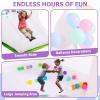 AKEYDIY Inflatable Bouncer, Indoor Bounce House for Kids, Bouncy House with Slide, Jumping House, Blower Included (Dream Bounce House) view 4