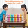 Bottle Color Match Game for Kids & Adults - 2-4 Player Bottle Flip Challenge, Family Board Games to Improve Logic & Color Skills, Perfect for Travel, Party, Camping & Game Nights view 3