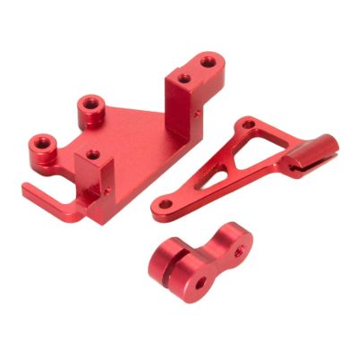 For LOSI Promoto MX 261013 1/4 Electric Motorcycle Caliper Steering Gear Bracket Arm Suitable Model Accessory Rc Models Accessories(Red)