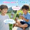 Video Walkie Talkies for Kids, 2 Pack Rechargeable Voice/Video Call Kids Walkies Talkies, Toddler Toys for Indoor, Outside, Camping, Hiking, Gift for Boys and Girls Ages 3-12 (Blue/Blue) view 2