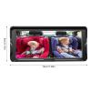 Baby Car Camera Dual Channel 6.8 Inch 1080P Monitor with IR Night Vision 150 Wide View for Rear Facing Seat Child Safety view 4