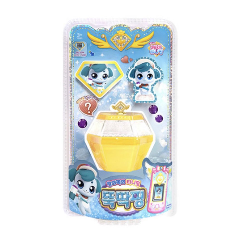 Catch Teenieping Sculptping Figure Set  Mini Character Collectible Display 