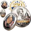 2025 New Final Cent Tribute Coin, Last Penny Coin, Last Minted Commemorative Penny, Symbolic Final Penny Keepsake, Uncirculated Pennies Challenge Coins 3D Engraved (6 Pc) view 1