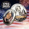 2025 New Final Cent Tribute Coin, Last Penny Coin, Last Minted Commemorative Penny, Symbolic Final Penny Keepsake, Uncirculated Pennies Challenge Coins 3D Engraved (6 Pc) view 3