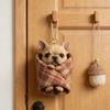 1pcs Cozy Wrapped Critters Ornament,2026 New Hanging Alpaca Plush Toys Ornaments, Acrylic 2D Realistic Plush Toy Soft Fluffy, Birthday Presents for Kids Preschool Realistic view 2