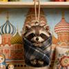 1pcs Cozy Wrapped Critters Ornament,2026 New Hanging Alpaca Plush Toys Ornaments, Acrylic 2D Realistic Plush Toy Soft Fluffy, Birthday Presents for Kids Preschool Realistic view 4