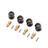 Brass Wheel HEX Extended Adapter Sturdy Durable Widen 4MM for AXIAL SCX24 1/24 RC Crawler view 3