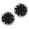 2pcs Beadlock Wheels Aluminum Alloy Micro Crawler Tires with Bearings for 1/14 RC Car Trailer Container Truck view 2