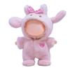 17cm (6.7inch) Doll Clothes, Outfits for Clothes Set, Rabbit Dolls Keychain Accessories, Faking Animal Style Outfit Jumpsuit Rabbit Costume for Dolls (Doll Not Included) view 1