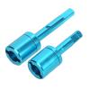 Aluminium Alloy Propeller Joint and Shaft Set CNC Machining Upgrade for TT01 RC Car Blue view 3