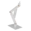10 Pcs Action Figure Display Holder, High Stability Doll Model Support Stand for 6 Inch Figures, ABS Plastic Base with Screws and Nuts, Perfect for Anime Collectors and Home Decor (Transparent) view 4