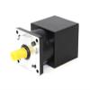 Speed Reducer Right Angle 90 Degree 80mm Planetary for 80 Servo Motor Ratio 64:1 96:1 100:1 120:1(120 to1) view 2