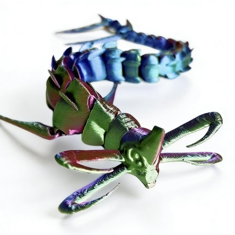 3D Printed Sea Monster Toy, Trevor Henderson Mythical Ocean Predator Model, Creative and Novel Toys ([H])