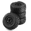 4pcs 108mm 1 10 Scale Tire Wheel Tyre 12mm Hex Compatible With RC Car Models HuanQi 727 Vkar 10sc I view 1