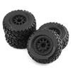 4pcs 108mm 1 10 Scale Tire Wheel Tyre 12mm Hex Compatible With RC Car Models HuanQi 727 Vkar 10sc I view 3