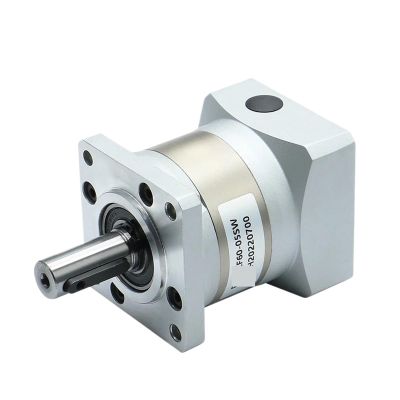 Speed Reducer SPLF60 Low Noise Planetary Gearbox Fit Nema23 57 8mm Stepper Motor Nema24 60ST 14mm 400W Servo(Input 14 for servo,28 to 1)