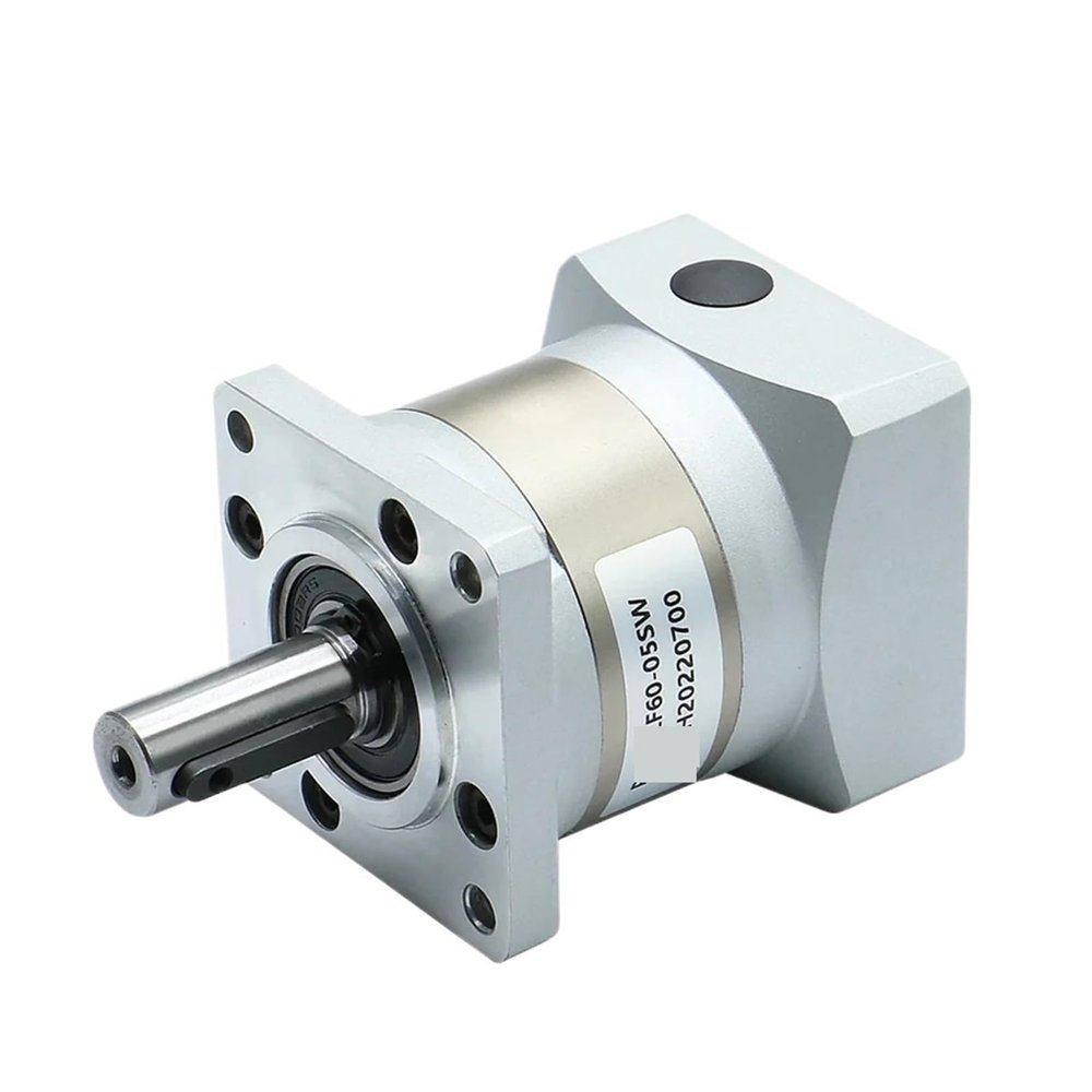 Speed Reducer SPLF60 Low Noise Planetary Gearbox Fit Nema23 57 8mm Stepper Motor Nema24 60ST 14mm 400W Servo(Input 14 for servo,28 to 1)