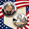 2025 New Final Cent Tribute Coin, Last Penny Coin, Last Minted Commemorative Penny, Symbolic Final Penny Keepsake, Uncirculated Pennies Challenge Coins 3D Engraved (12 Pc) view 3