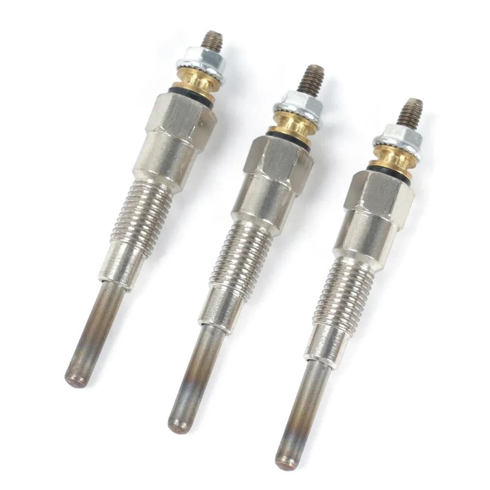 16851-65512 Glow Plug Fits for Kubota D722 Glow Engine D600 D750 D850 D950 / Tractors B1750D B2150DT B7100 B7200D