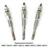 16851-65512 Glow Plug Fits for Kubota D722 Glow Engine D600 D750 D850 D950 / Tractors B1750D B2150DT B7100 B7200D view 4