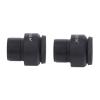 2PCS 10X Microscope Eyepieces, Wide Field Optical Lens Eyepiece, High Eye Spot Diopter Adjustment, 30mm Mount Replacement Parts for Microscopes, Aluminum Alloy Body with Clear Imag view 2
