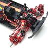 For Wltoys 144001 144002 144010 1/14 124016 124017 124018 124019 124007 124008 1/12 Metal Tie Rod Linkage Link Rod Servo Arm RC Car Parts Models(Yellow) view 3
