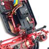 For Wltoys 144001 144002 144010 1/14 124016 124017 124018 124019 124007 124008 1/12 Metal Tie Rod Linkage Link Rod Servo Arm RC Car Parts Models(Yellow) view 4